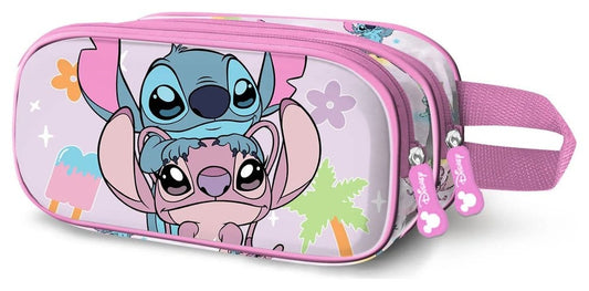 Lilo & Stitch 3D Doppel-Federmäppchen Couple Image