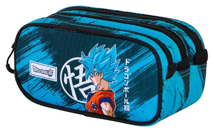 Dragon Ball FAN Trick Federmäppchen 2.2 Saiyajin Blue Image 1