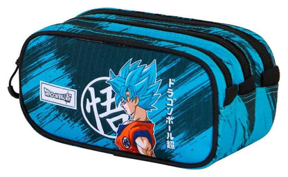 Dragon Ball FAN Trick Federmäppchen 2.2 Saiyajin Blue Image 1