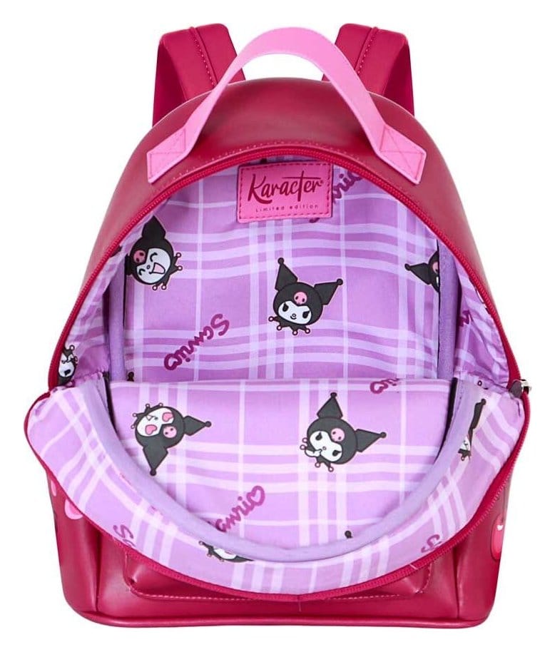 Sanrio Small Heady Rucksack Kuromi Cherry Image 2