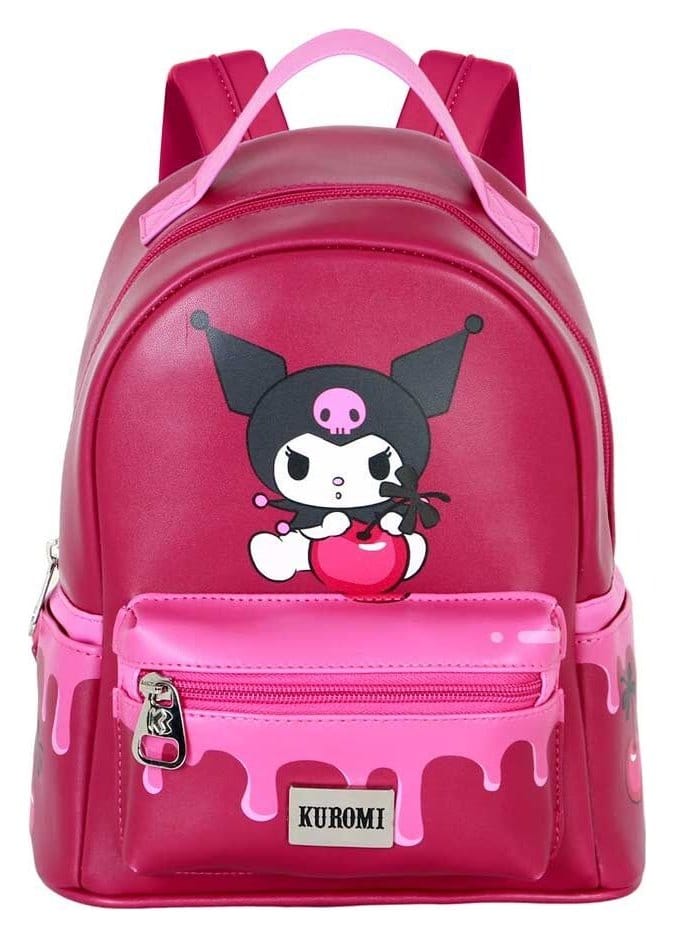 Sanrio Small Heady Rucksack Kuromi Cherry Image 4