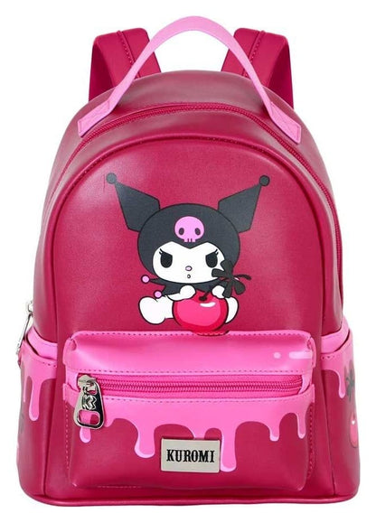 Sanrio Small Heady Rucksack Kuromi Cherry Image 4