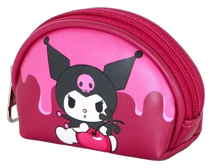 Sanrio Casual Oval Geldbörse Kuromi Cherry Image 1