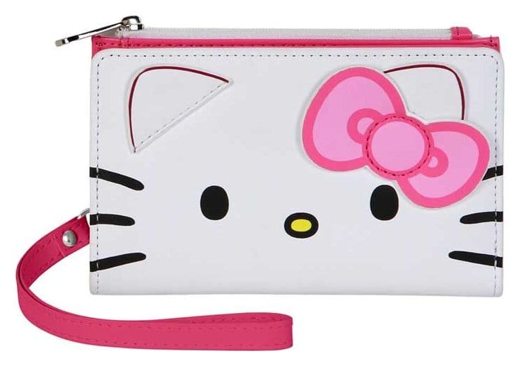 Sanrio Slim Geldbörse Hello Kitty Face Image 4