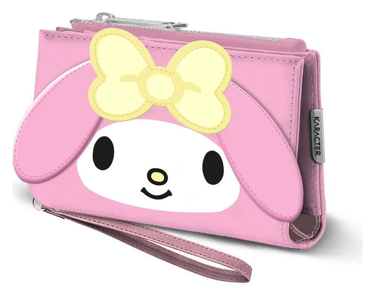 Sanrio Slim Brieftasche My Melody Face Image 1