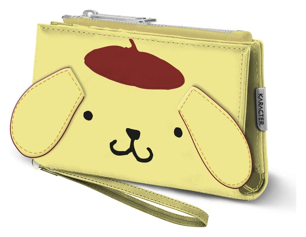 Sanrio Slim Geldbörse Pompompurin Face Image 1