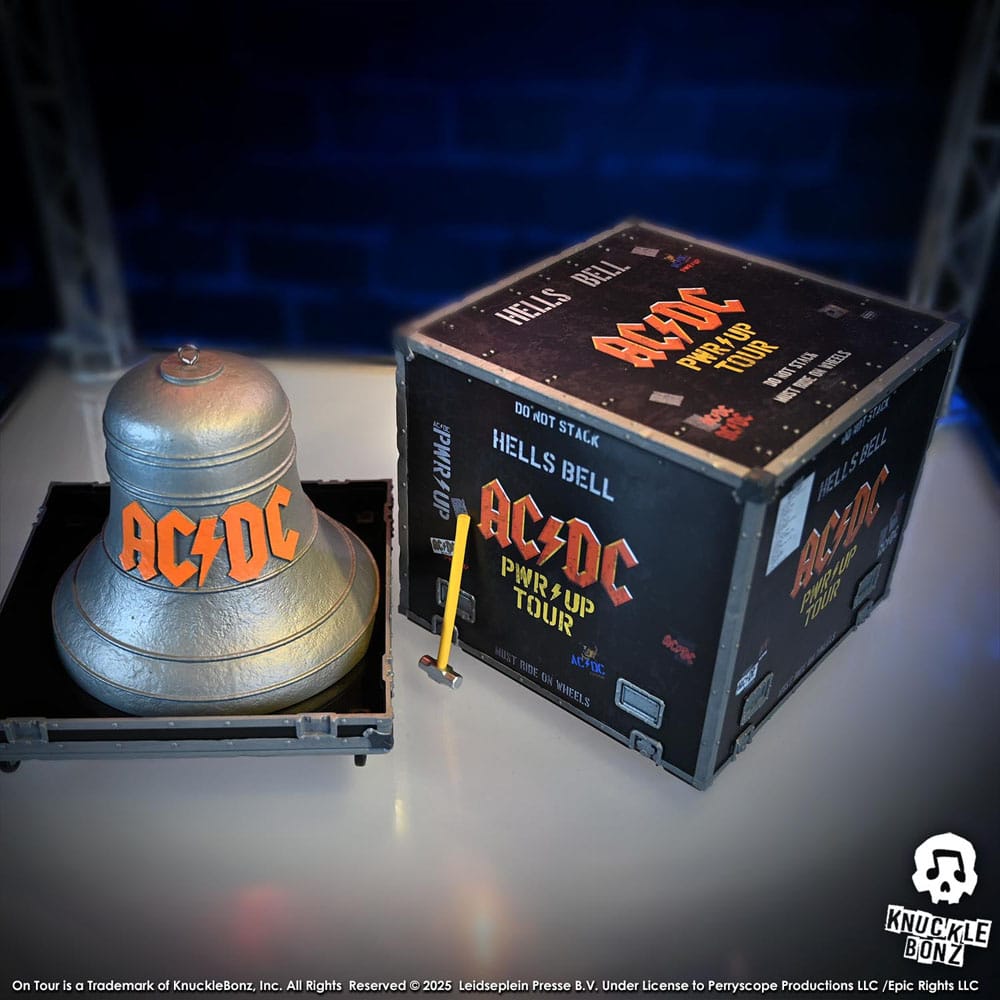 AC/DC Rock Ikonz On Tour Statue PWR UP Tour Hells Bell Image 14