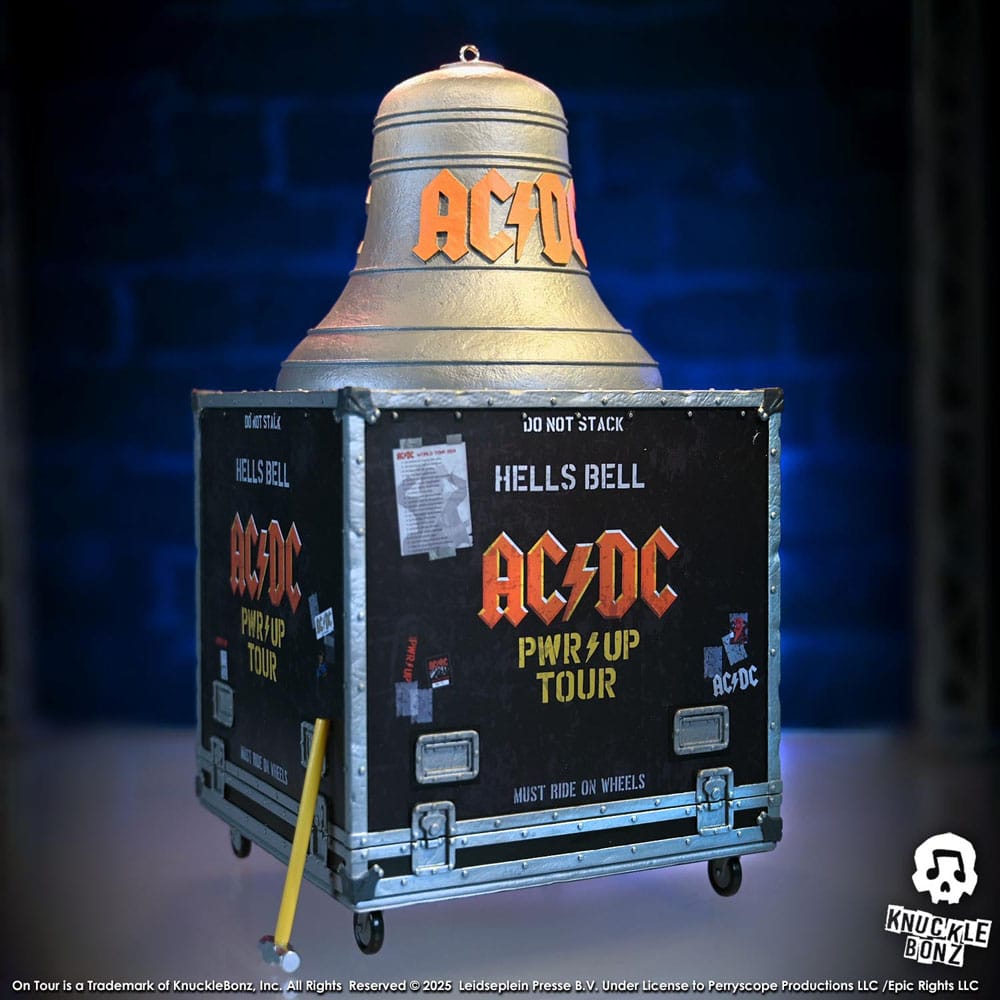 AC/DC Rock Ikonz On Tour Statue PWR UP Tour Hells Bell Image 18