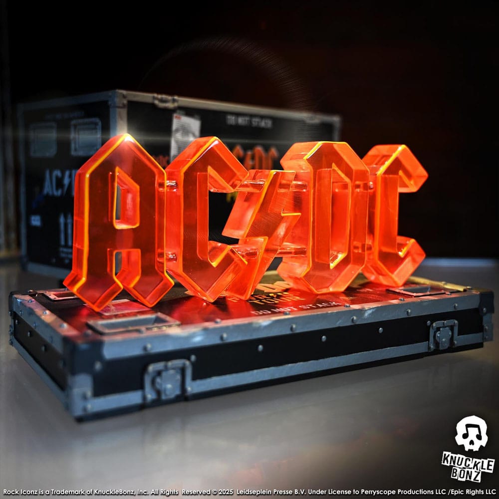 AC/DC Rock Ikonz On Tour Statue PWR UP Tour Road Case Image 5