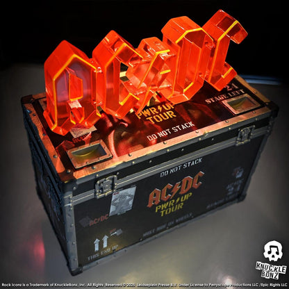 AC/DC Rock Ikonz On Tour Statue PWR UP Tour Road Case Image 7