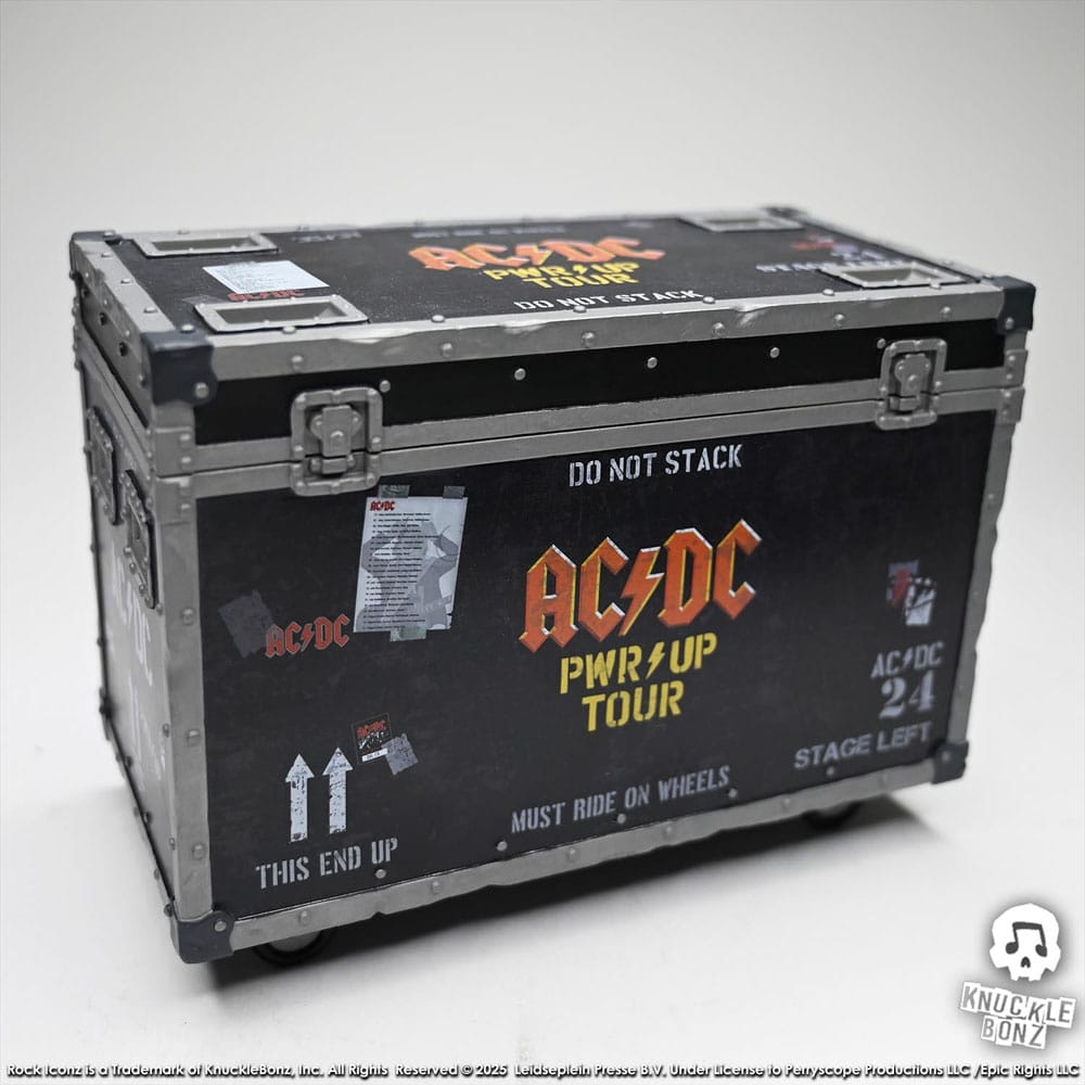 AC/DC Rock Ikonz On Tour Statue PWR UP Tour Road Case Image 9