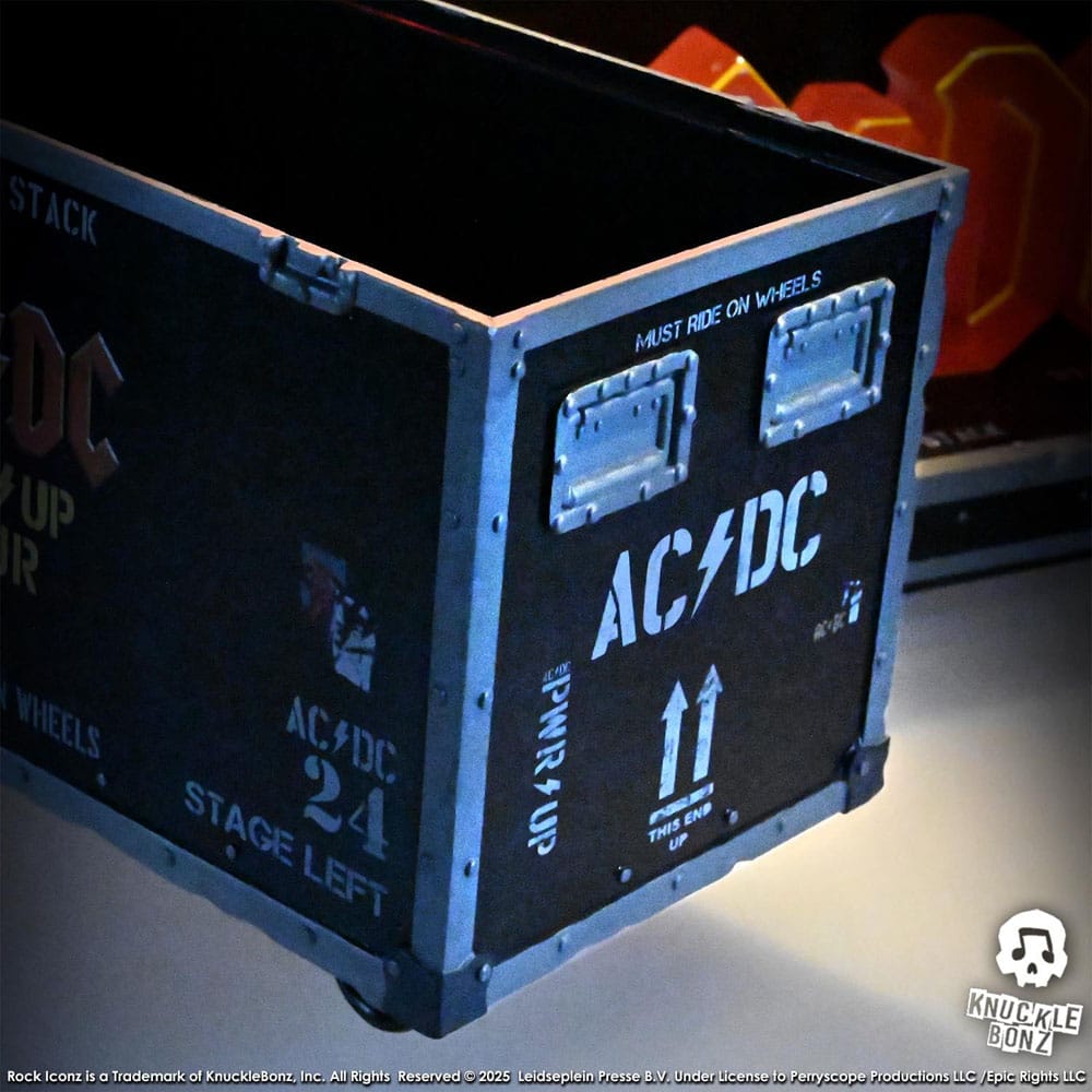 AC/DC Rock Ikonz On Tour Statue PWR UP Tour Road Case Image 18