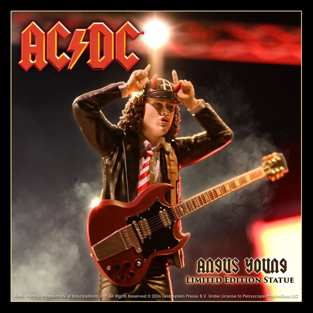 AC/DC Rock Iconz Angus Young IV 23 cm Image 2