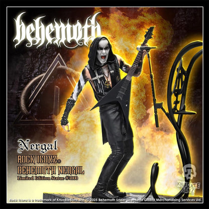 Behemoth Rock Iconz Statue Nergal 22 cm Image 11