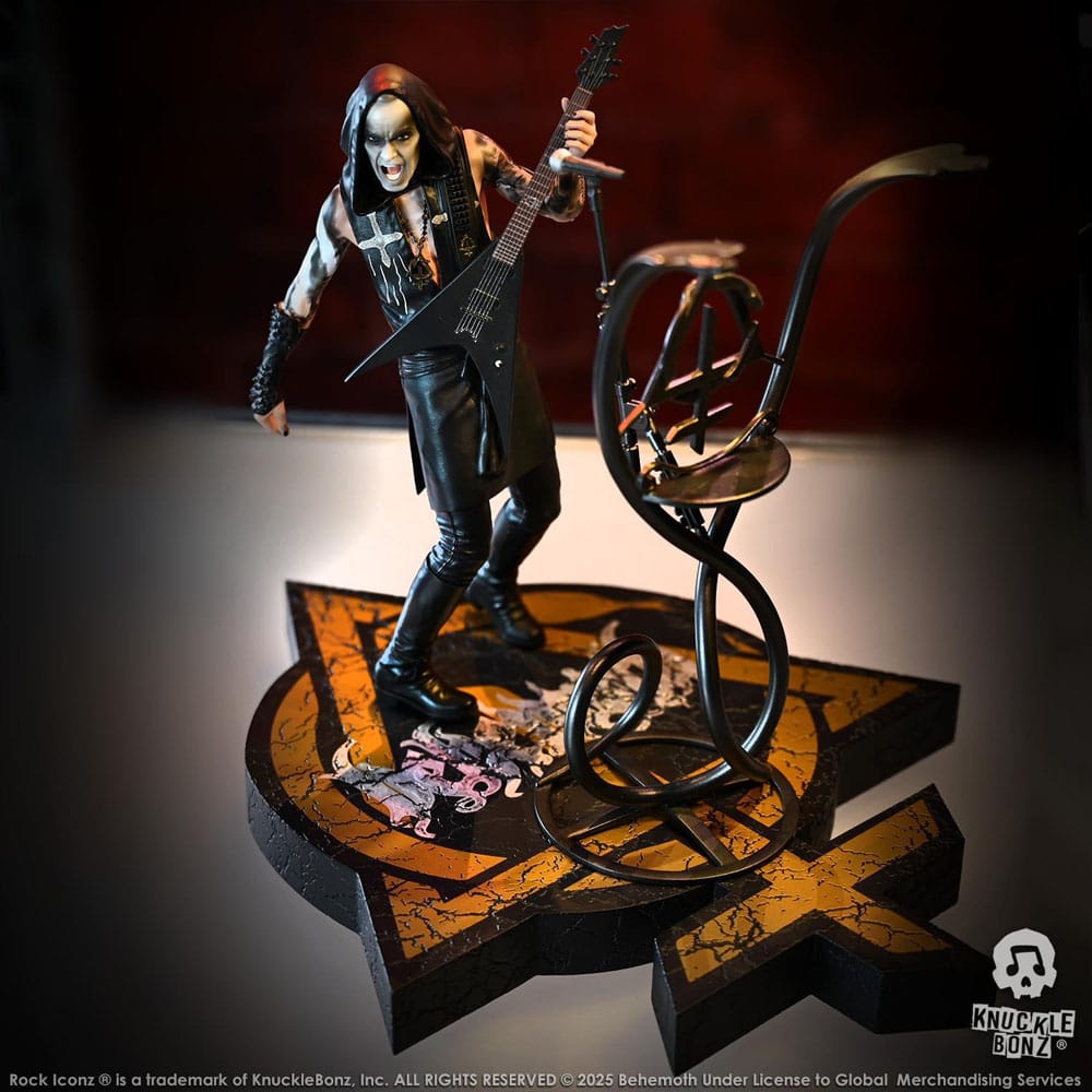 Behemoth Rock Iconz Statue Nergal 22 cm Image 27