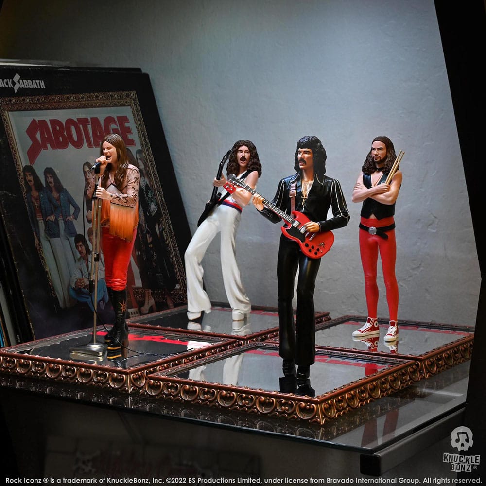Black Sabbath Rock Iconz Statuen 4er-Pack Sabotage Era 23 cm Image 27