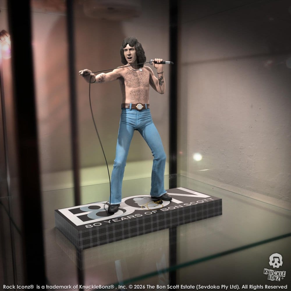 AC/DC Rock Iconz Figur Bon Scott III 22 cm Image 5