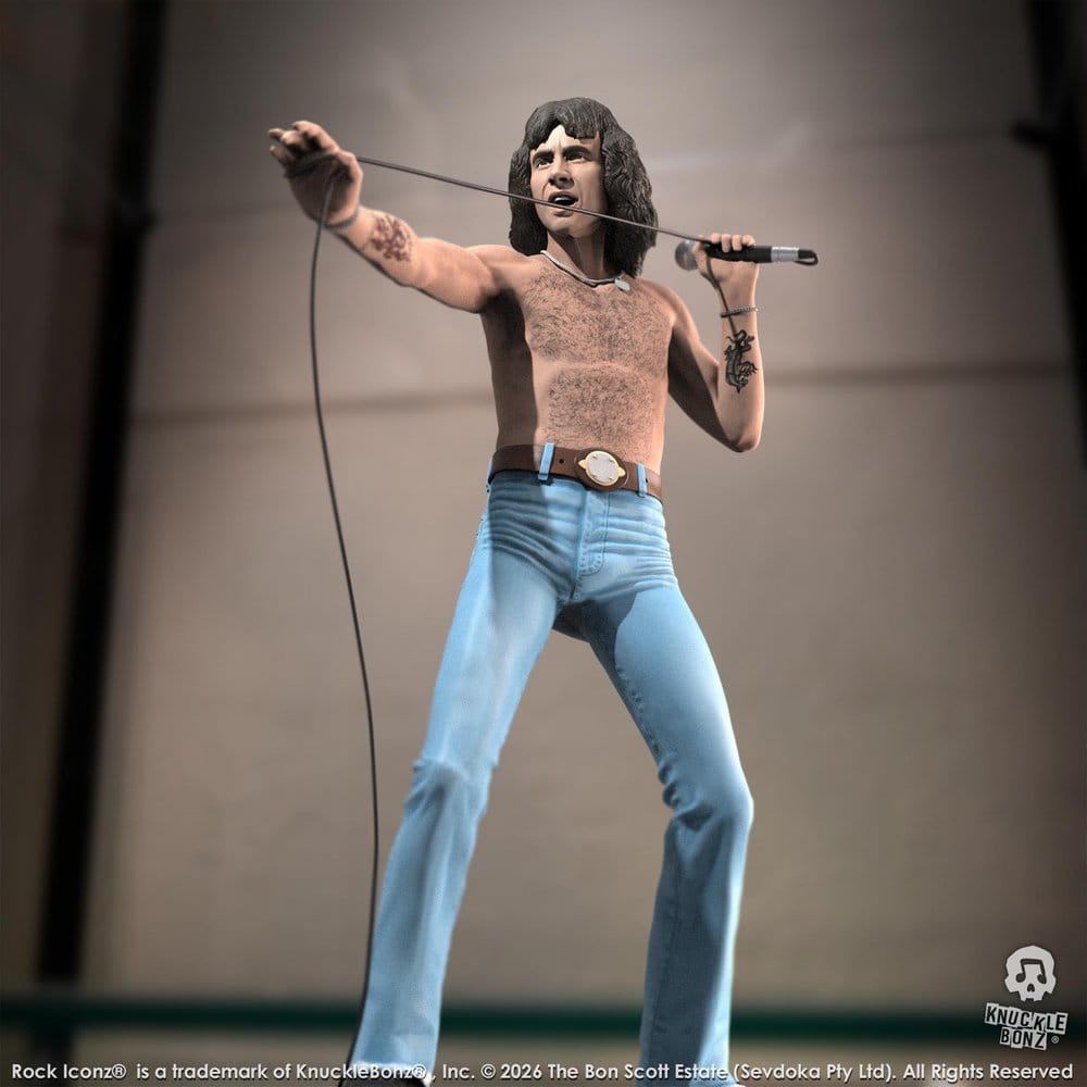 AC/DC Rock Iconz Figur Bon Scott III 22 cm Image 6