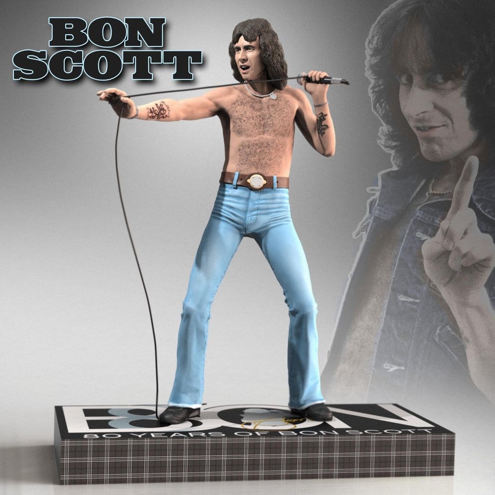 AC/DC Rock Iconz Figur Bon Scott III 22 cm Image 8