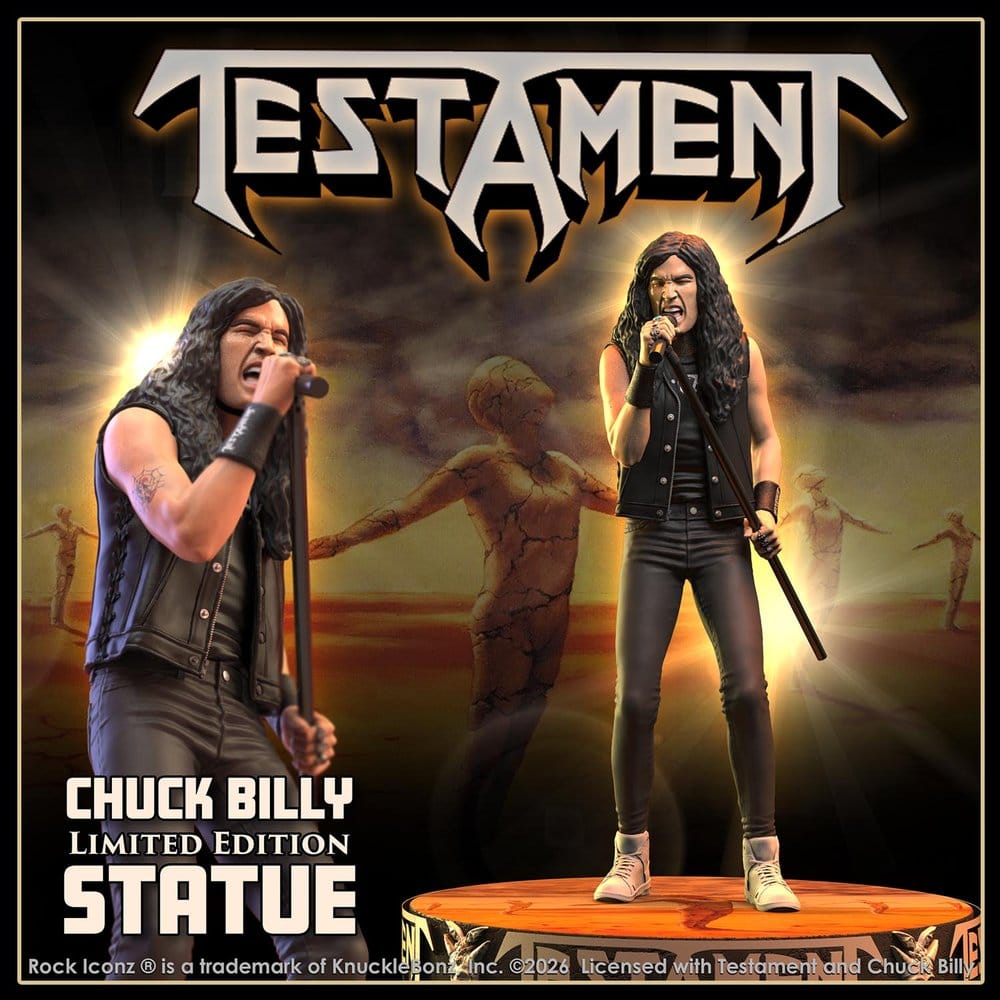 Testament Rock Iconz Chuck Billy 22 cm Image 5