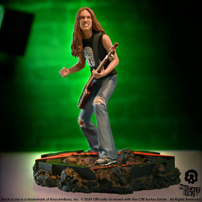 Metallica Rock Iconz Statue Cliff Burton II 22 cm Image 3