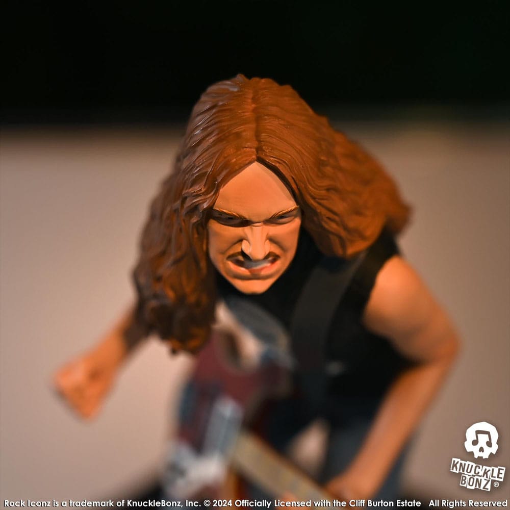 Metallica Rock Iconz Statue Cliff Burton II 22 cm Image 15