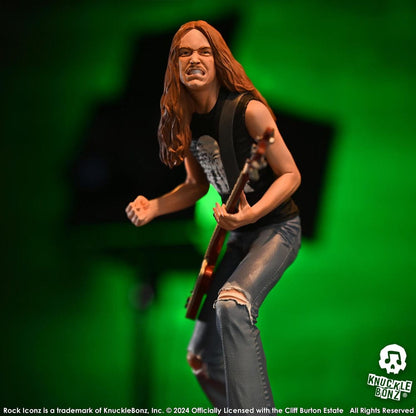 Metallica Rock Iconz Statue Cliff Burton II 22 cm Image 17