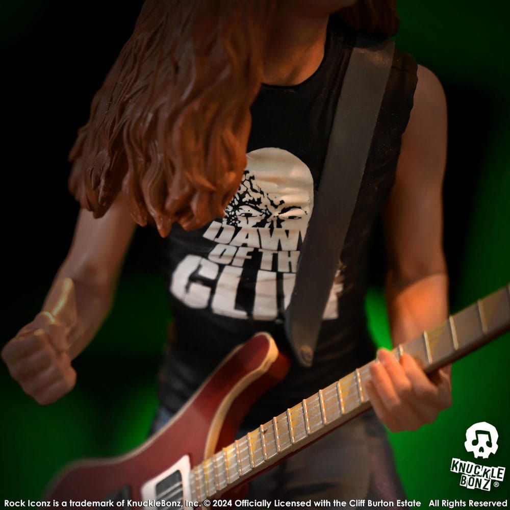 Metallica Rock Iconz Statue Cliff Burton II 22 cm Image 19