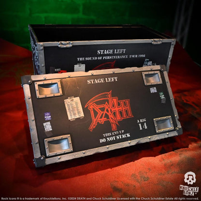 Death Rock Ikonz On Tour Road Case Statue & Bühnenhintergrund Set The Sound of Perseverance Tour 1998 Image 7