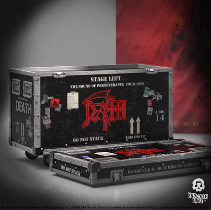 Death Rock Ikonz On Tour Road Case Statue & Bühnenhintergrund Set The Sound of Perseverance Tour 1998 Image 12