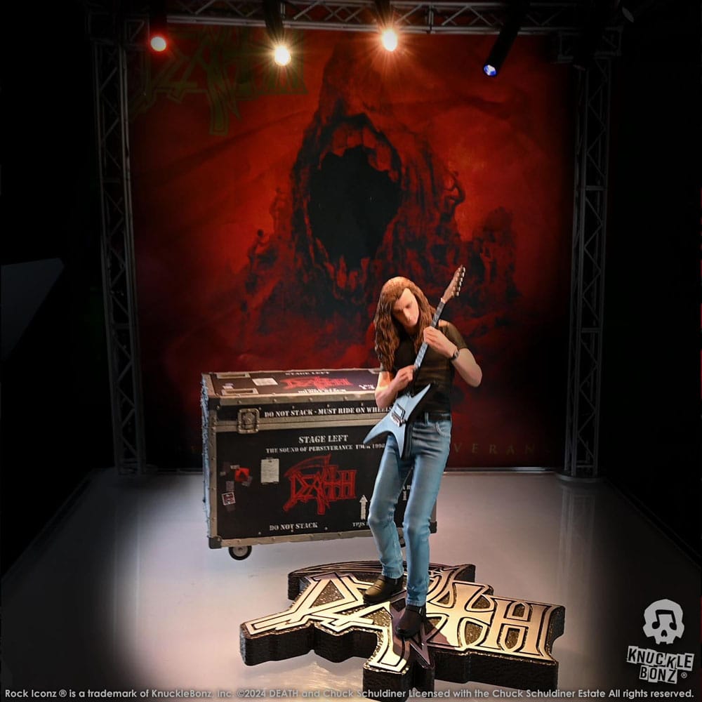 Death Rock Ikonz On Tour Road Case Statue & Bühnenhintergrund Set The Sound of Perseverance Tour 1998 Image 18