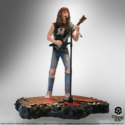 Death Rock Iconz Statue Chuck Schuldiner II 22 cm Image 1