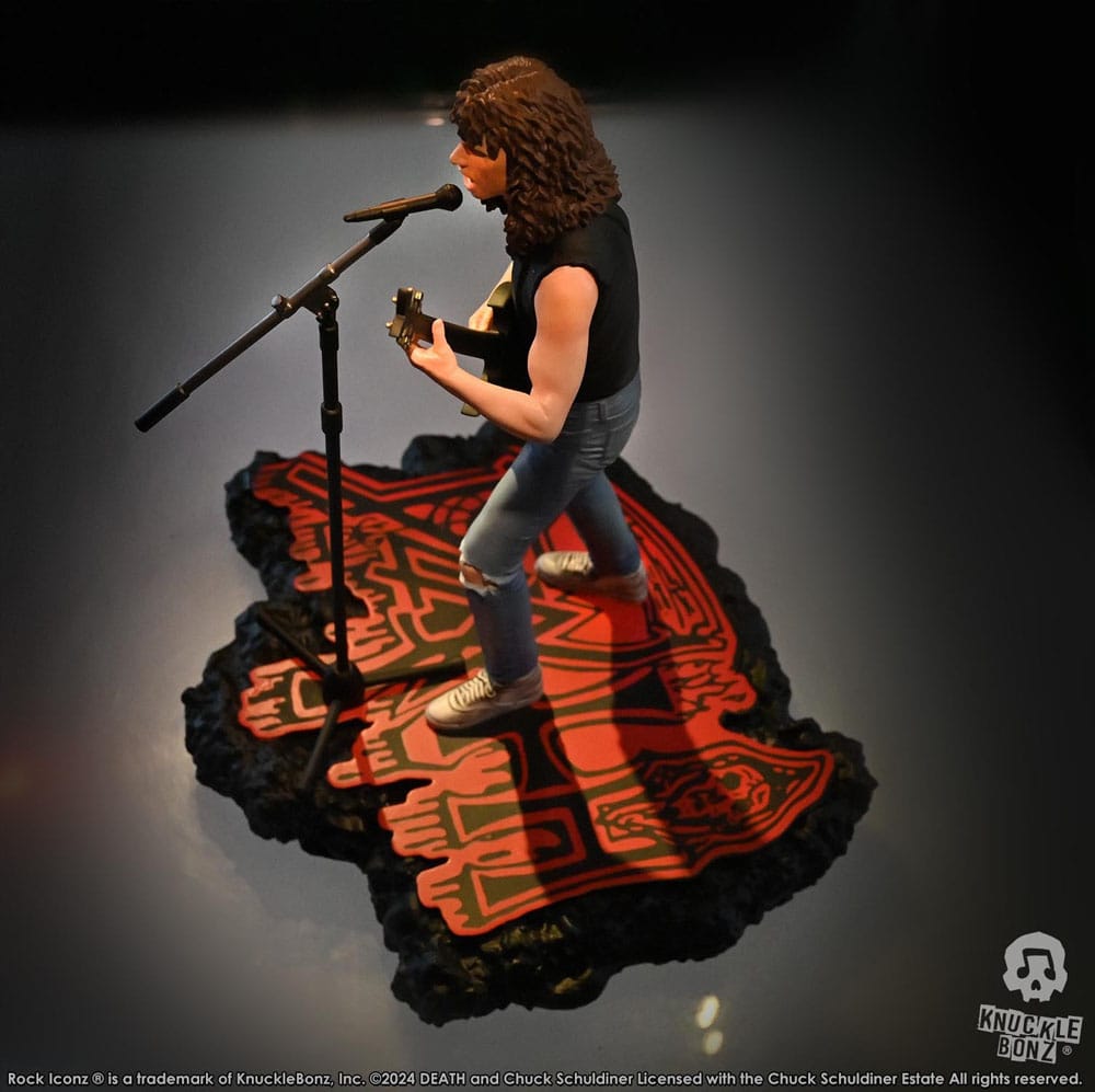 Death Rock Iconz Statue Chuck Schuldiner II 22 cm Image 17
