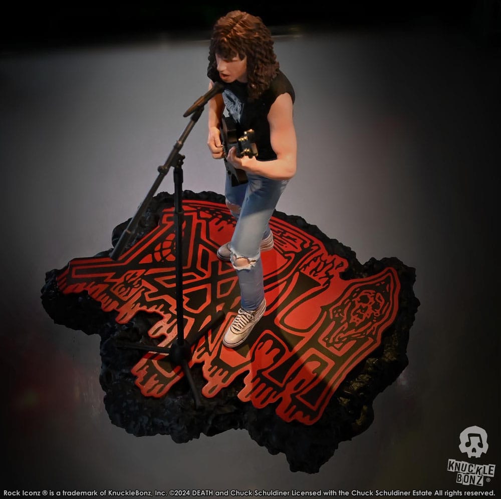 Death Rock Iconz Statue Chuck Schuldiner II 22 cm Image 22