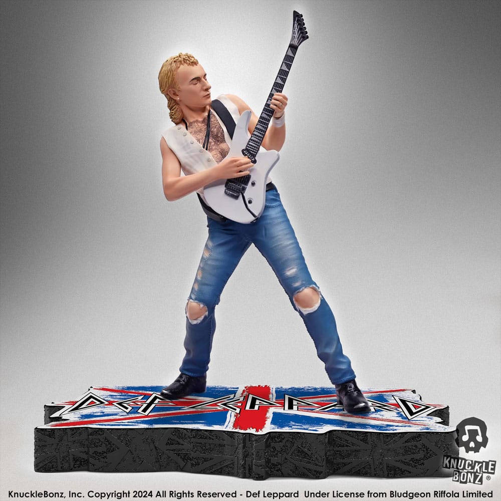 Def Leppard Rock Iconz Statue Phil Collen 24 cm Image 1