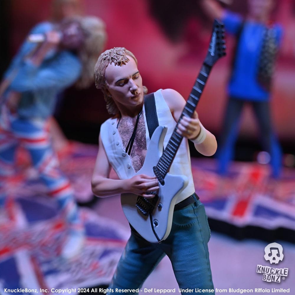 Def Leppard Rock Iconz Statue Phil Collen 24 cm Image 5