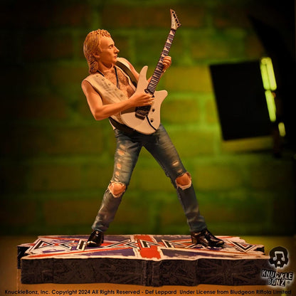 Def Leppard Rock Iconz Statue Phil Collen 24 cm Image 11