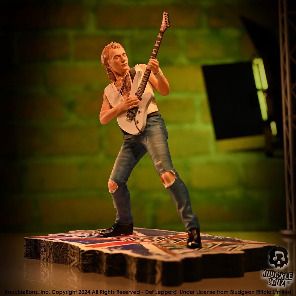 Def Leppard Rock Iconz Statue Phil Collen 24 cm Image 12