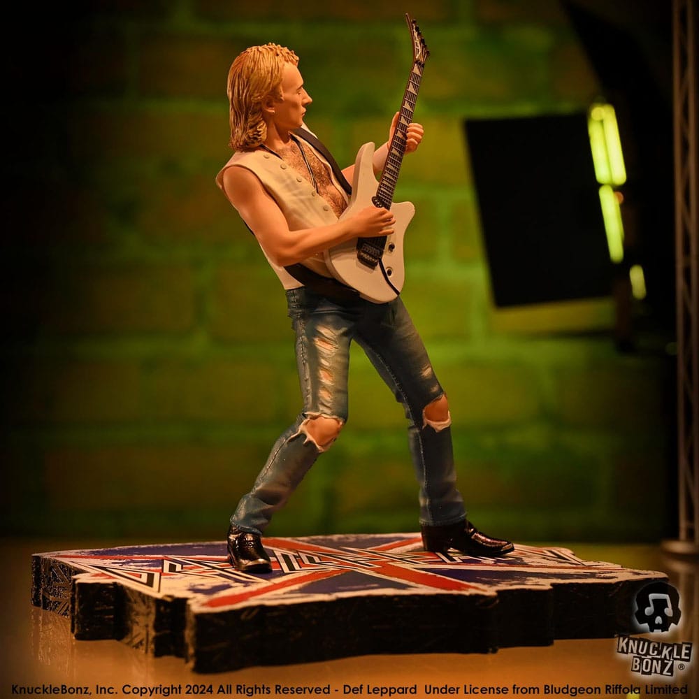 Def Leppard Rock Iconz Statue Phil Collen 24 cm Image 13