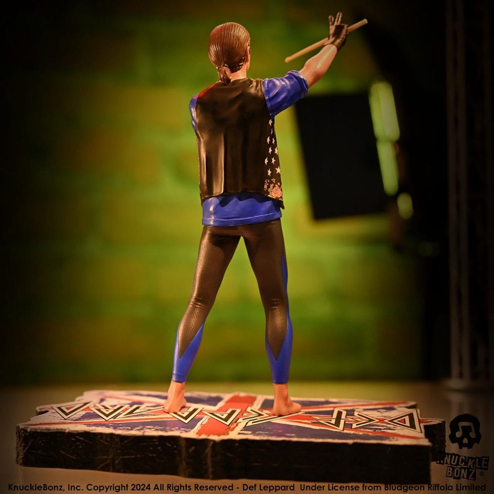Def Leppard Rock Iconz Statue Rick Allen 24 cm Image 6