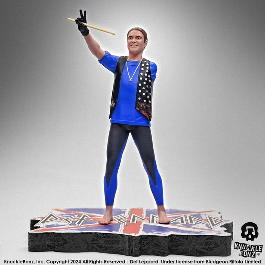 Def Leppard Rock Iconz Statue Rick Allen 24 cm Image 1
