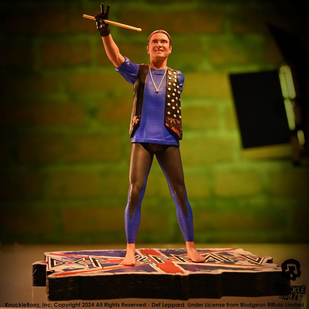 Def Leppard Rock Iconz Statue Rick Allen 24 cm Image 8