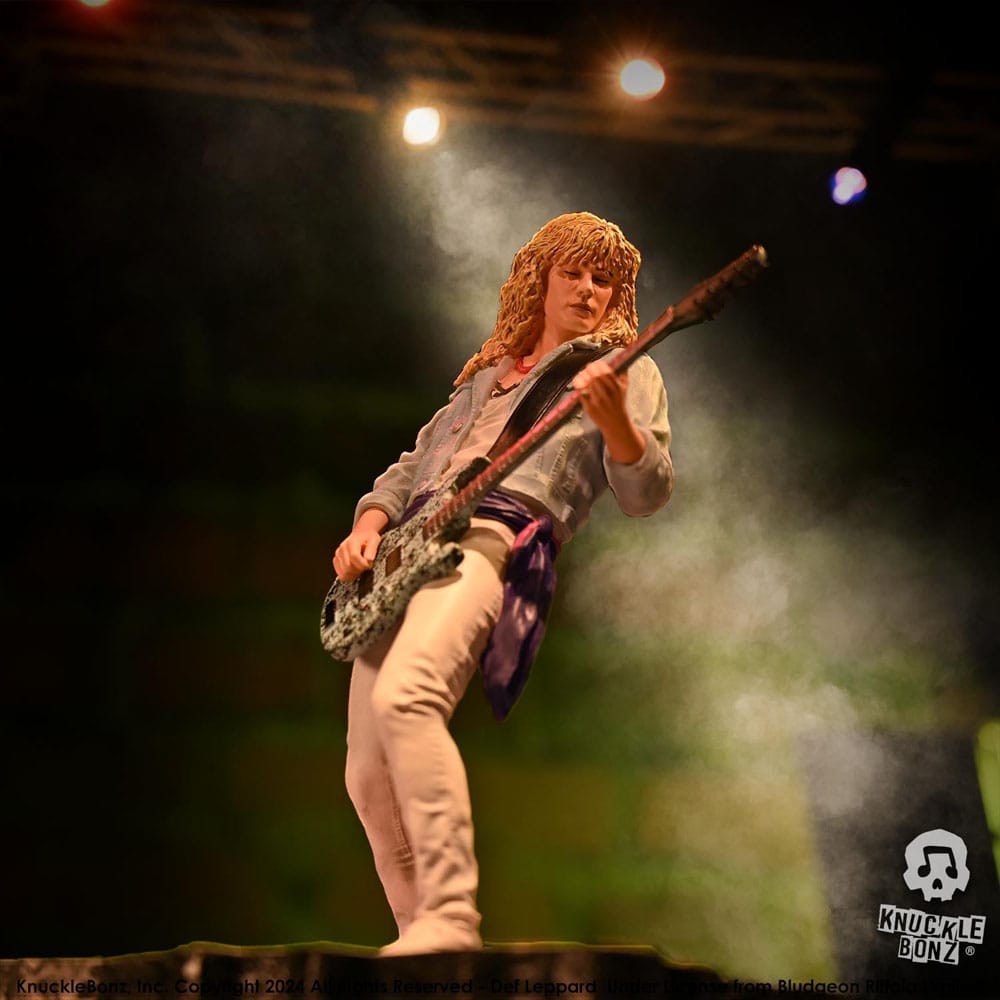 Def Leppard Rock Iconz Statue Rick Savage 24 cm Image 3