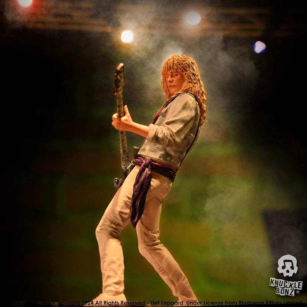 Def Leppard Rock Iconz Statue Rick Savage 24 cm Image 4