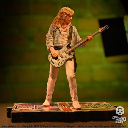 Def Leppard Rock Iconz Statue Rick Savage 24 cm Image 10