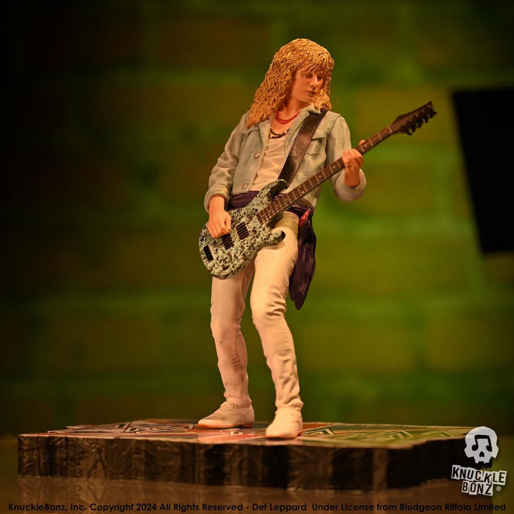 Def Leppard Rock Iconz Statue Rick Savage 24 cm Image 11