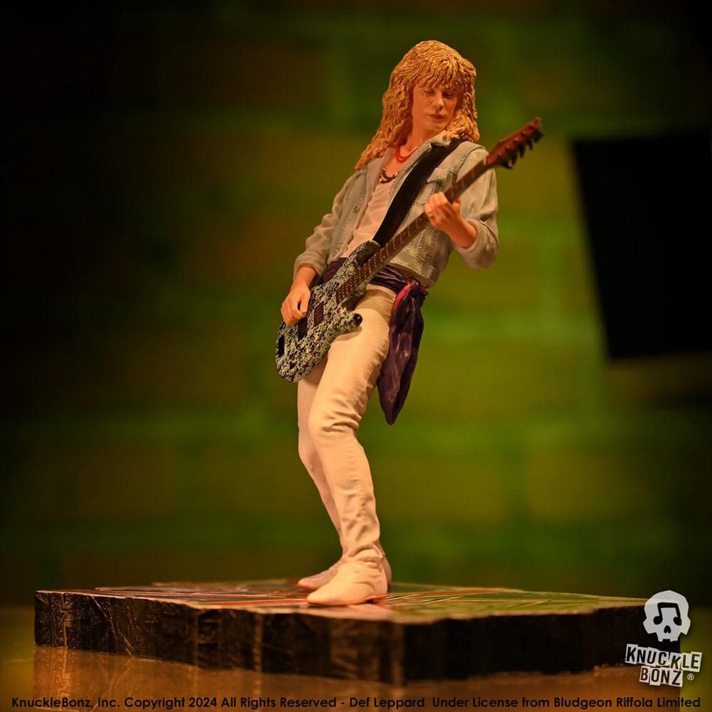 Def Leppard Rock Iconz Statue Rick Savage 24 cm Image 12