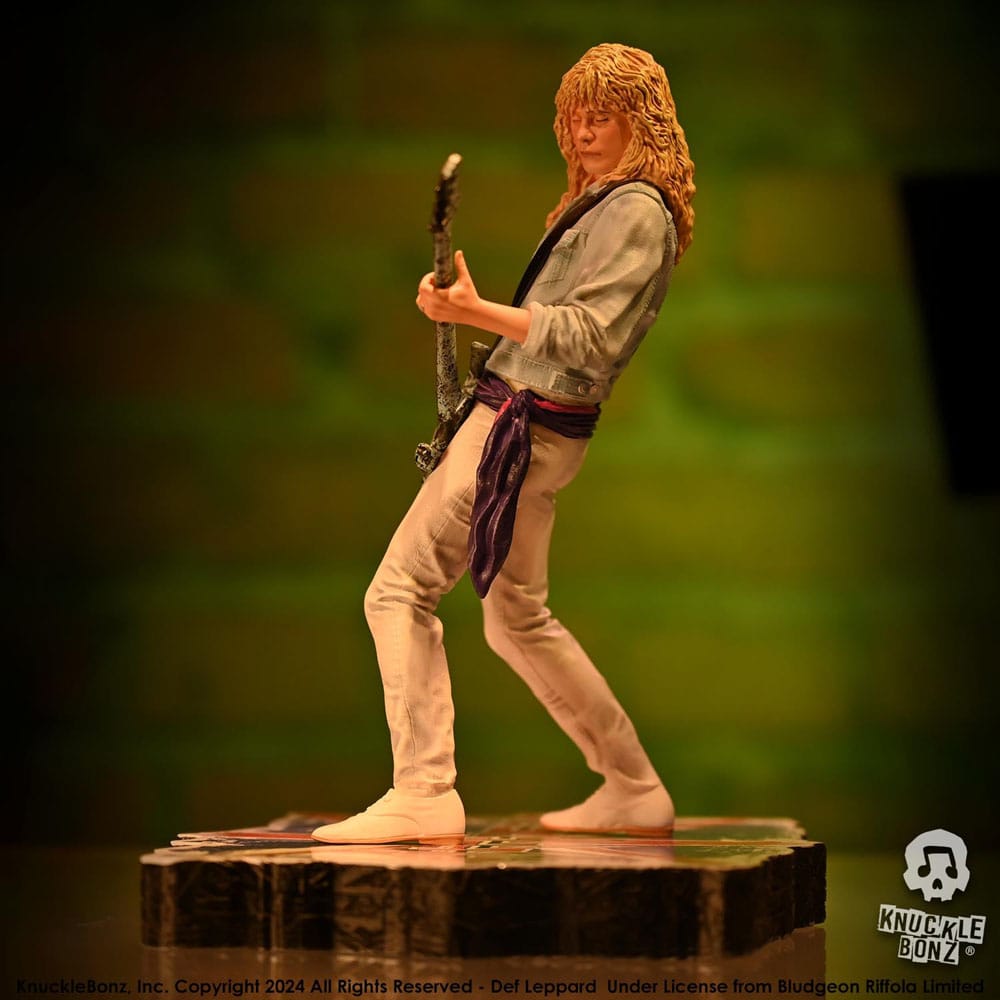 Def Leppard Rock Iconz Statue Rick Savage 24 cm Image 13