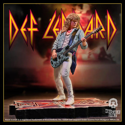 Def Leppard Rock Iconz Statue Rick Savage 24 cm Image 17
