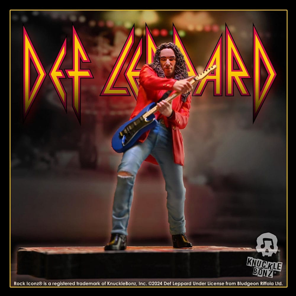 Def Leppard Rock Iconz Statue Vivian Campbell 24 cm Image 5